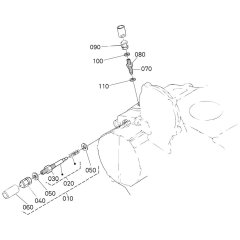 Idle Apparatus Assembly for Kubota V1505-E3B Engine