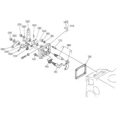 Speed Control Plate Assembly for Kubota V1505-EB Engine