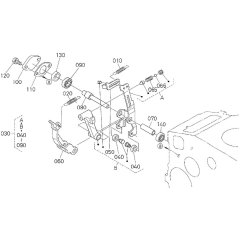 Governor Assembly for Kubota V1505-EB Engine