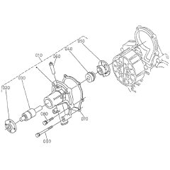 Water Pump Assembly for Kubota V1505-T-B Engine