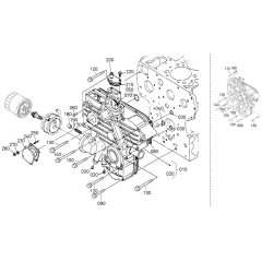 Gear Case Assembly for Kubota V2003-T-E2B Engine