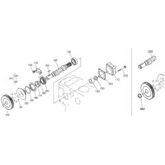 Fuel Camshaft Assembly for Kubota V2003-T-E2B Engine