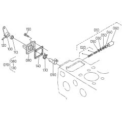 Idle Apparatus Assembly for Kubota V2203-EB Engine