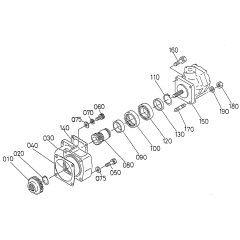 Hydraulic Pump Assembly for Kubota V2203-EB Engine