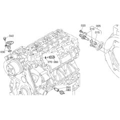 Sensor Assembly for Kubota V2403-CR-E5B Engine