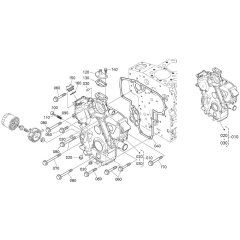 Gear Case Assembly for Kubota V2403-CR-E5B Engine