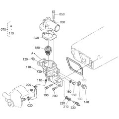 Water Flange Assembly for Kubota V3300-T-E2B Engine