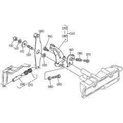 Speed Control Lever Assembly for Kubota WG750-E Engine