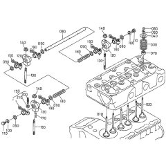 Rocker Arm Assembly for Kubota WG750-E Engine