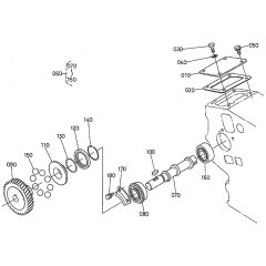 Fuel Camshaft Assembly for Kubota WG750-E Engine
