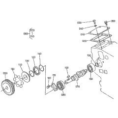 Fuel Camshaft Assembly for Kubota WG972-GL-E3 Engine