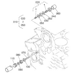 Idle Apparatus Assembly for Kubota Z482-E2B Engine