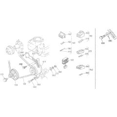 Pulley Assembly for Kubota Z482-E2B Engine