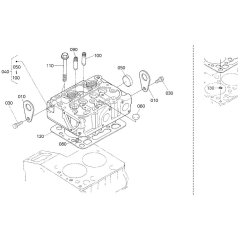 Cylinder Head Assembly for Kubota Z482-E2B Engine