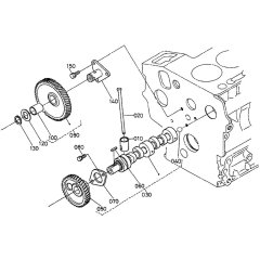 Camshaft Assembly for Kubota Z482-E2B Engine