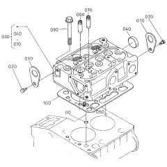 Cylinder Head Assembly for Kubota Z482-EB Engine