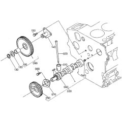 Camshaft Assembly for Kubota Z482-EB Engine