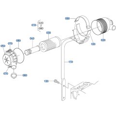 Air Cleaner Assembly for Kubota ZD1011 Zero-Turn Mower