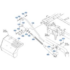Lift Adjuster Assembly for Kubota ZD1011 Zero-Turn Mower