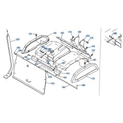 Side Cover Assembly for Kubota AD70 Tiller
