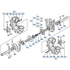 Axle Assembly for Kubota AD70 Tiller