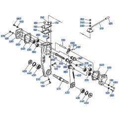 Rotary Case Assembly for Kubota AD70 Tiller