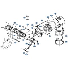 Air Cleaner Assembly for Kubota AT60 Tiller