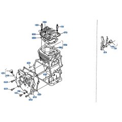 Cylinder Assembly for Kubota AT70S Tiller