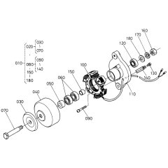 Dynamo Assembly for Kubota D600-BBS Engine