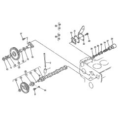 Camshaft Assembly for Kubota D750-BC Engine