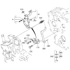 Governor Assembly for Kubota D902-E2B Engine