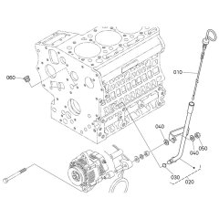 Oil Gauge Assembly for Kubota D902-E2B Engine