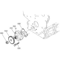 Oil Pump Assembly for Kubota D902-E2B Engine