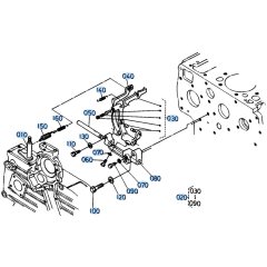 Governor Assembly for Kubota KH151 Mini Excavator