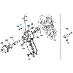 Water Pump Assembly for Kubota KH151 Mini Excavator