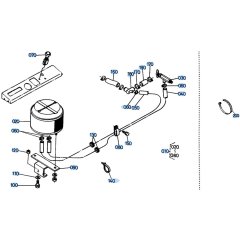 Heating Assembly for Kubota KH151 Mini Excavator