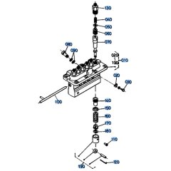Injection Pump Assembly for Kubota KH191 Mini Excavator