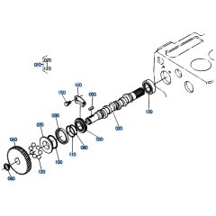 Injection Pump Camshaft Assembly  for Kubota KH191 Mini Excavator