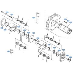 Gear Pump Assembly for Kubota KH191 Mini Excavator