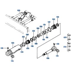 Dozer Cylinder Assembly for Kubota KH191 Mini Excavator