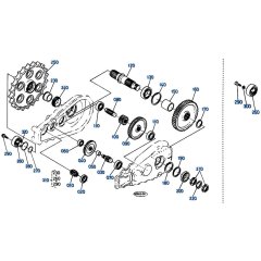 Drive Gear Assembly for Kubota KH191 Mini Excavator