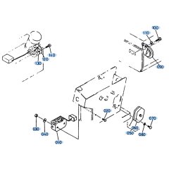 Horn Assembly for Kubota KH35