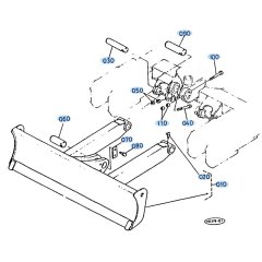 Dozer Assembly for Kubota KH35