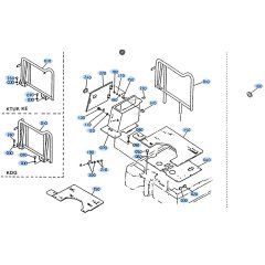 Kubota KH35 Floor Plate