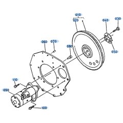 Flywheel Assembly for Kubota KH35