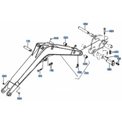 Boom Assembly for Kubota KH36