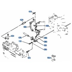 Governor Assembly for Kubota KH36