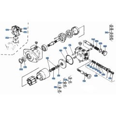 Swivel Motor for Kubota KH36