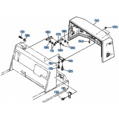 Bonnet Assembly for Kubota KH36