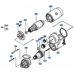 Starter Assembly for Kubota KH36